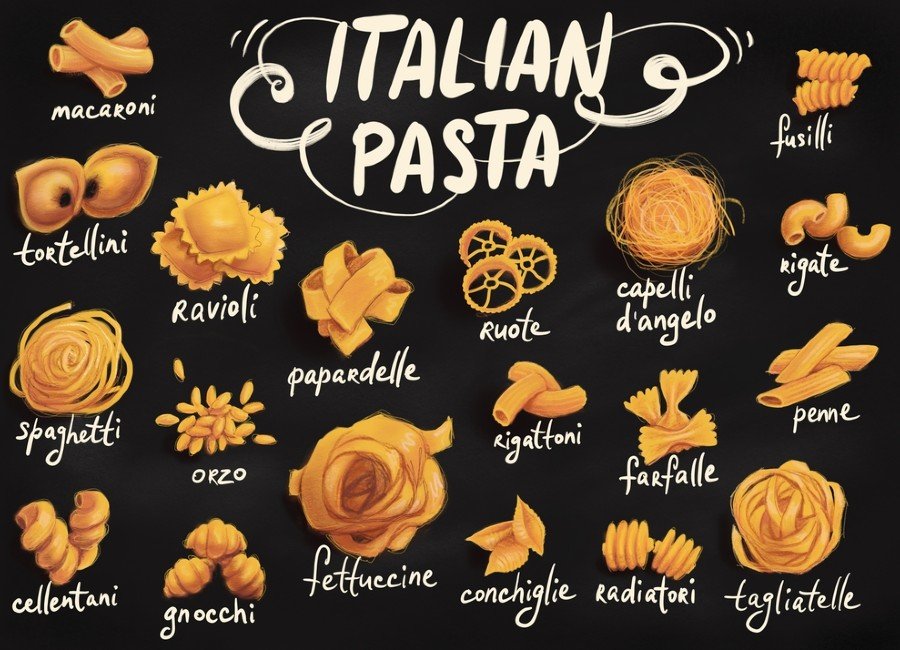 pasta varieties