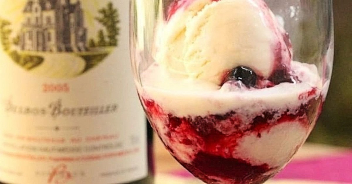 wine floats