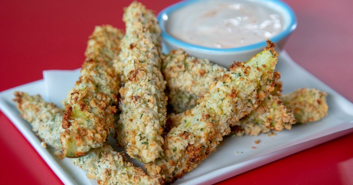 Air Fryer Dill Pickles