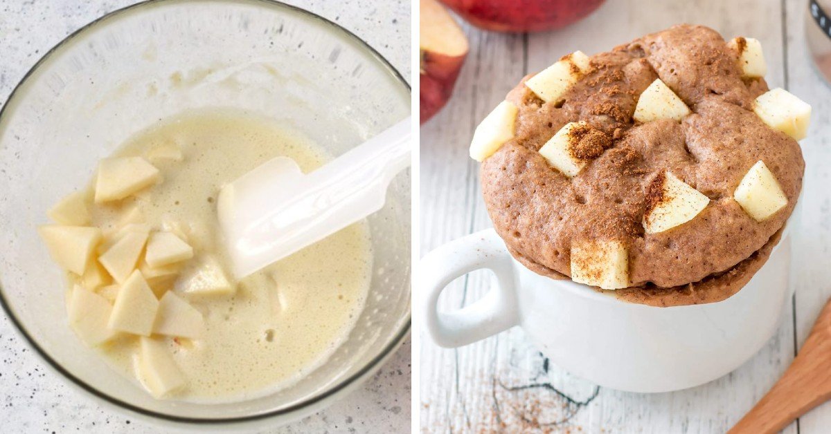 Apple Cinnamon Mug Cake