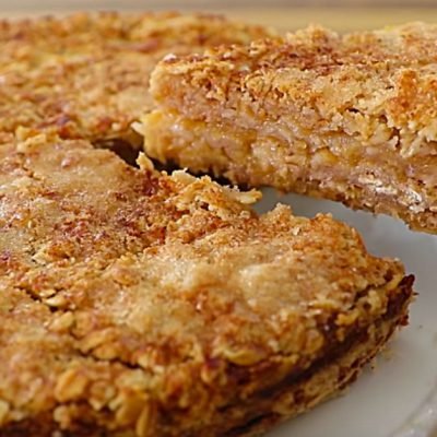 apple oatmeal pie