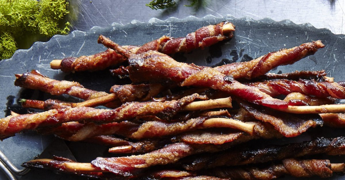 Candied Bacon Sticks With Garlic Recipe – Cook It