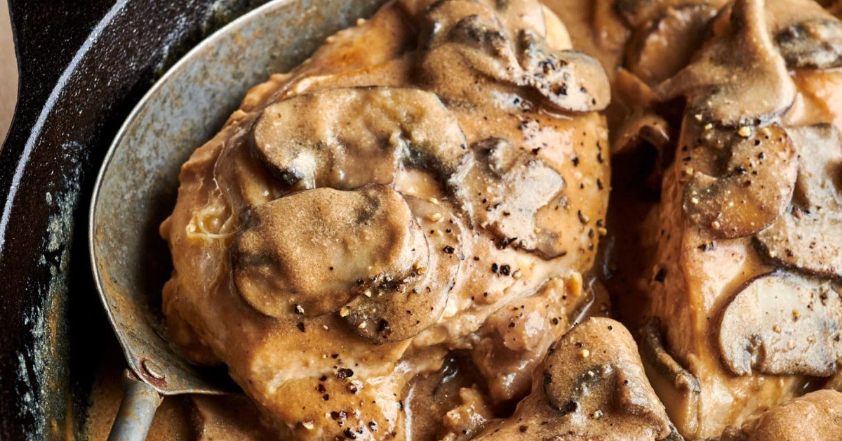 Creamy Balsamic Chicken With Mushroom Sauce Recipe – Cook It