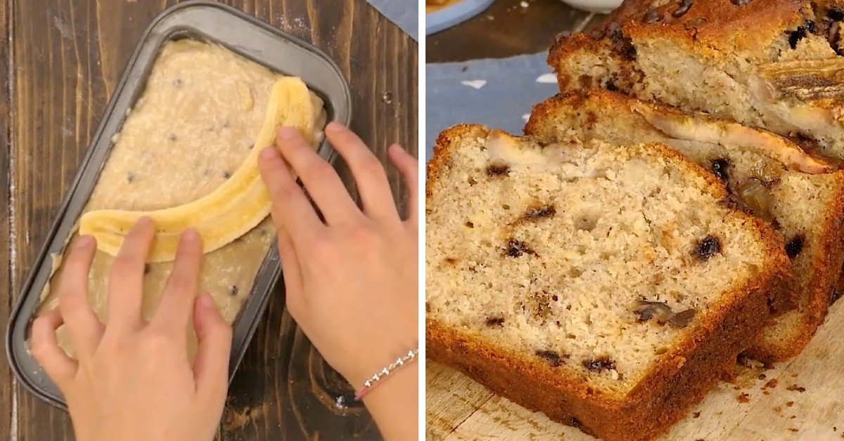 Banana Bread With Chocolate Chips