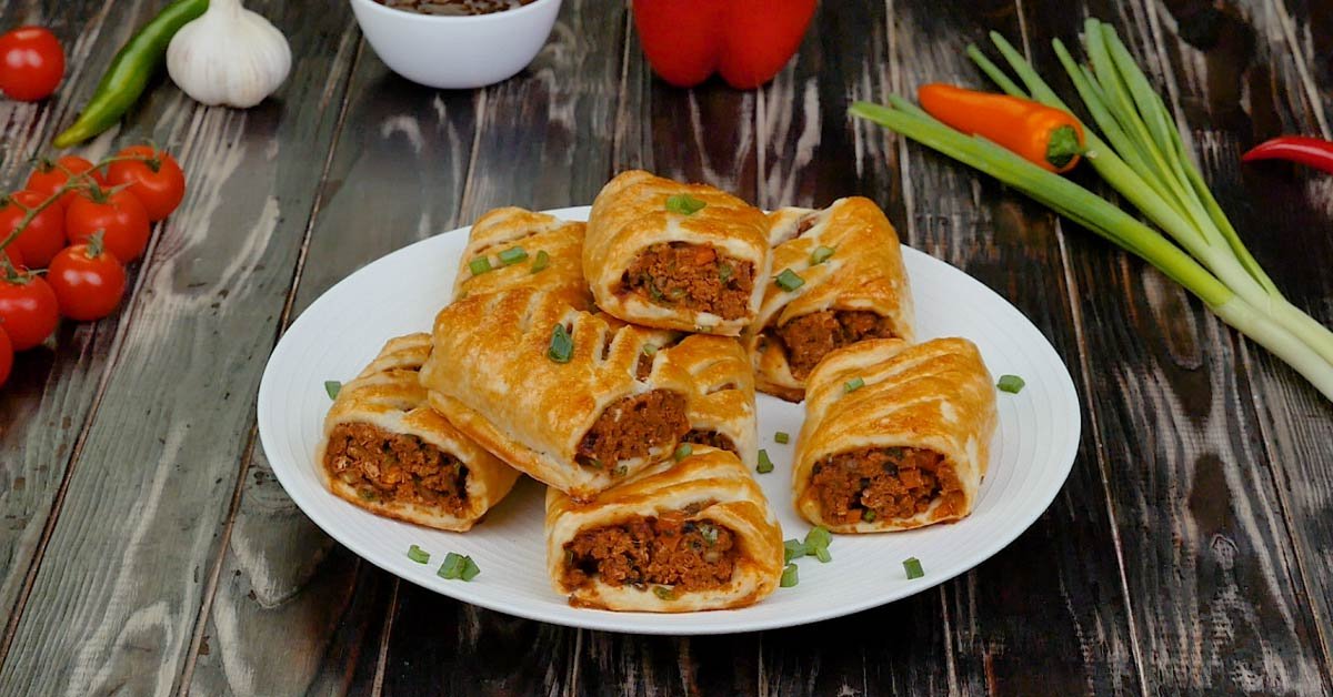 American-Style Bean Pasties