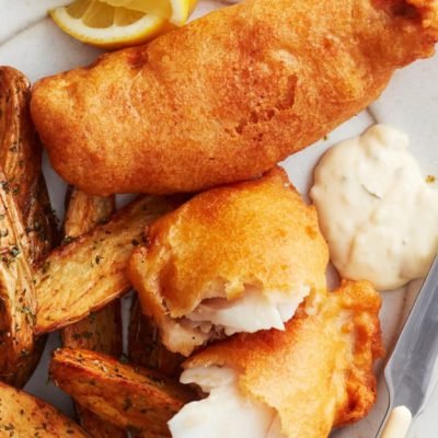 beer-battered fish