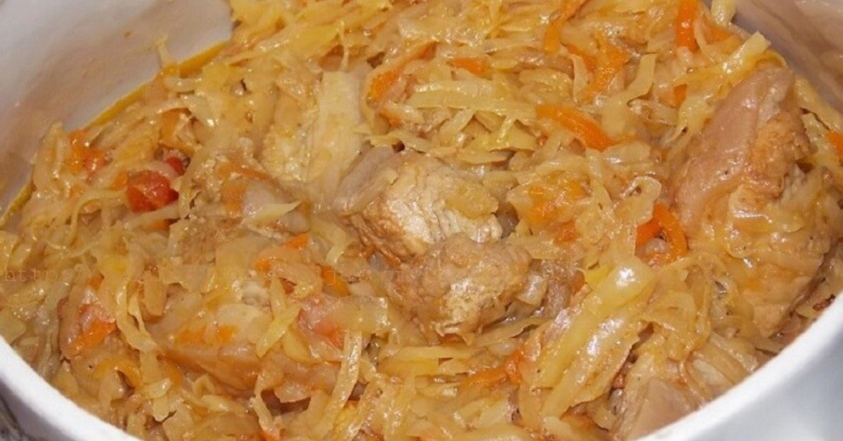 Bigos With Fresh Cabbage