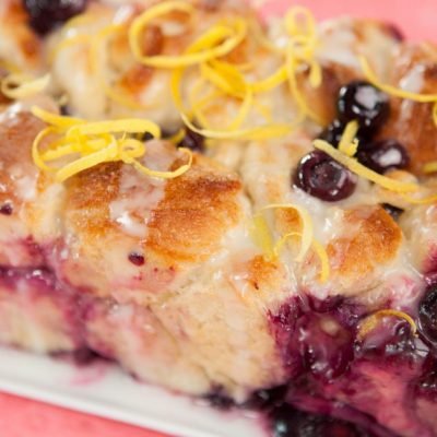 blueberry lemon monkey bread