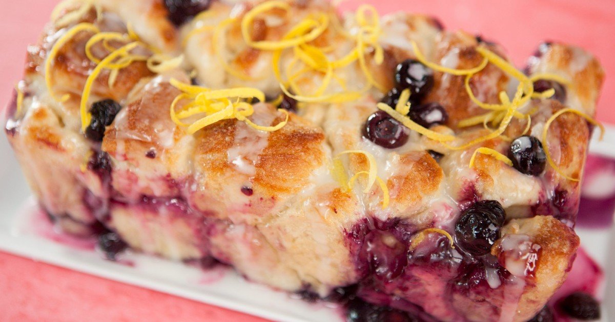 Blueberry Lemon Monkey Bread