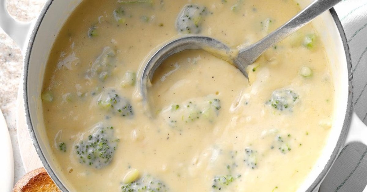 20-Minute Broccoli Cheddar Cream Soup Recipe – Cook It