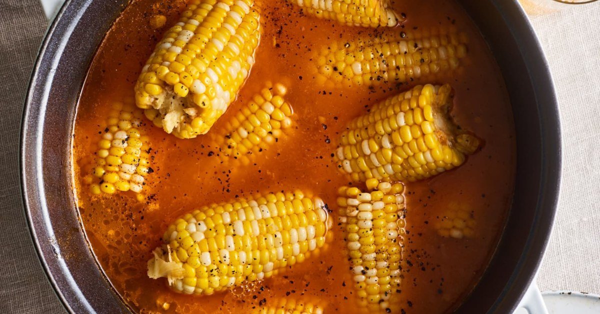 Spicy Buffalo Corn on the Cob