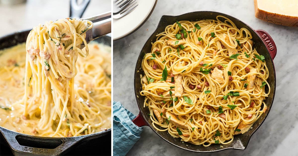 Carbonara With Chicken