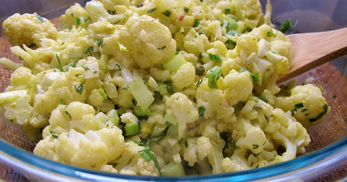 Cauliflower Salad With Eggs