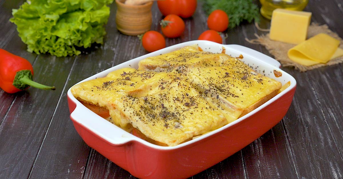 Cheesy Sandwich Casserole