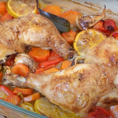 chicken and vegetable bake