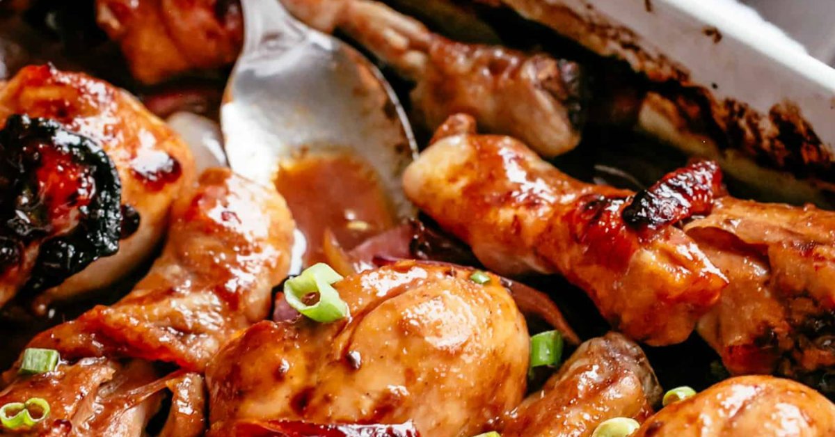 Chicken Drumsticks in Barbecue Sauce
