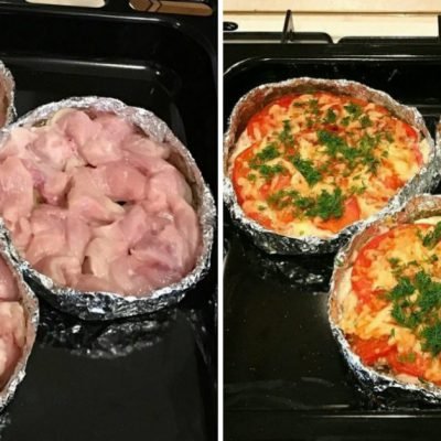 chicken foil packets