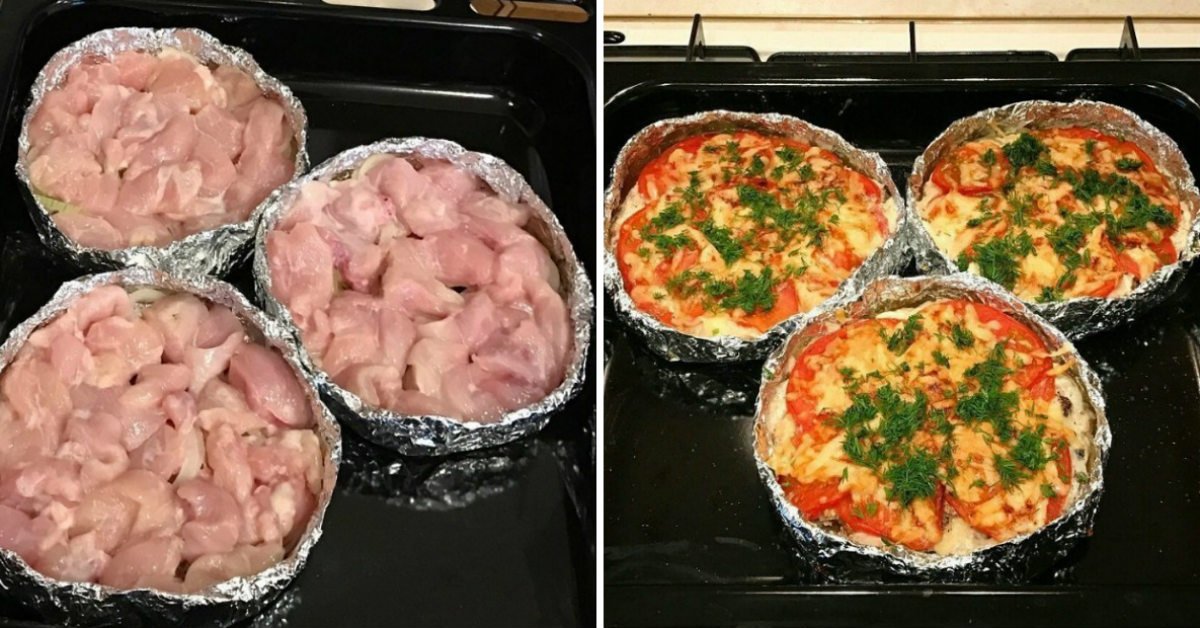 Chicken Foil Packets