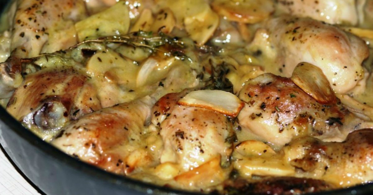 Chicken in Fermented Baked Milk