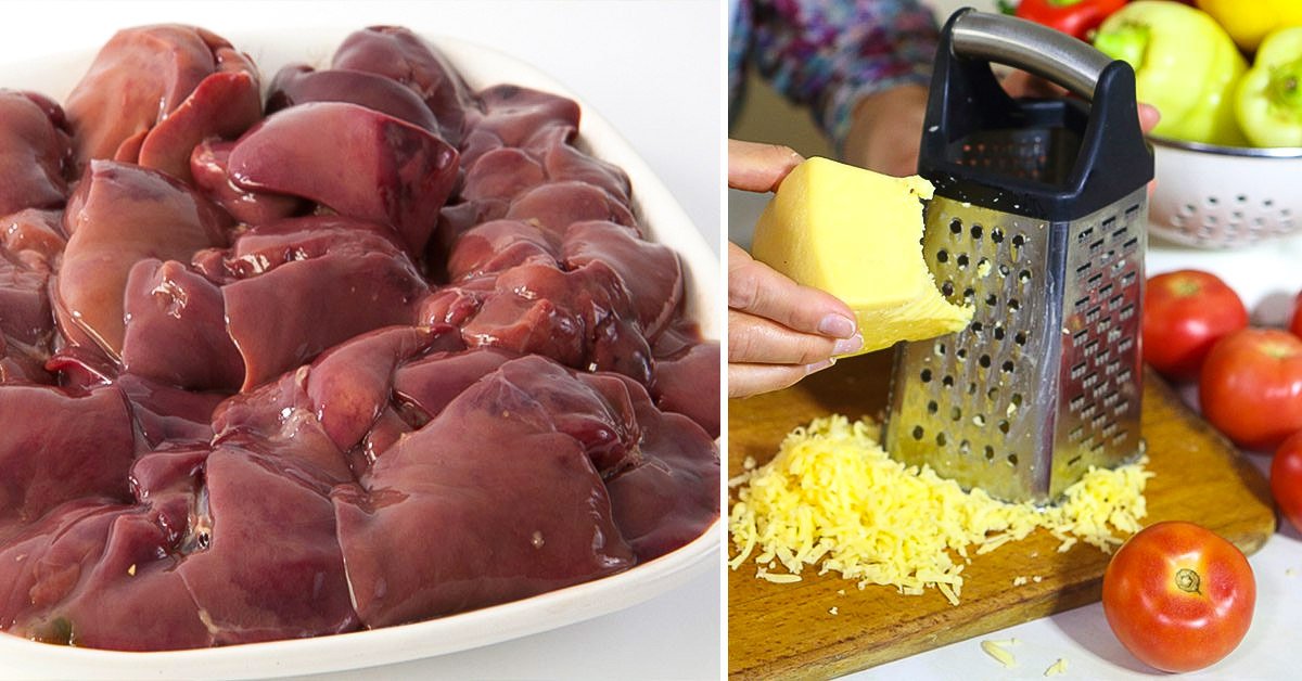 Chicken Liver With Two Types of Cheese