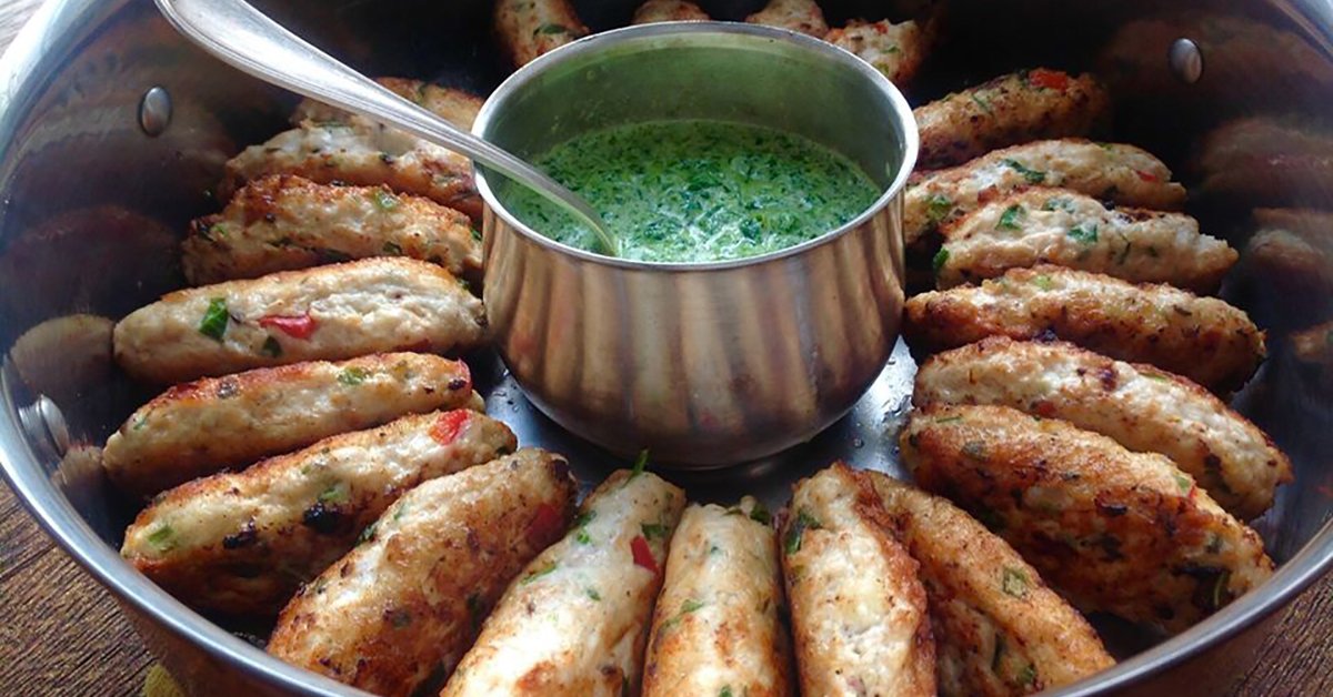 Chicken Patties With Sauce
