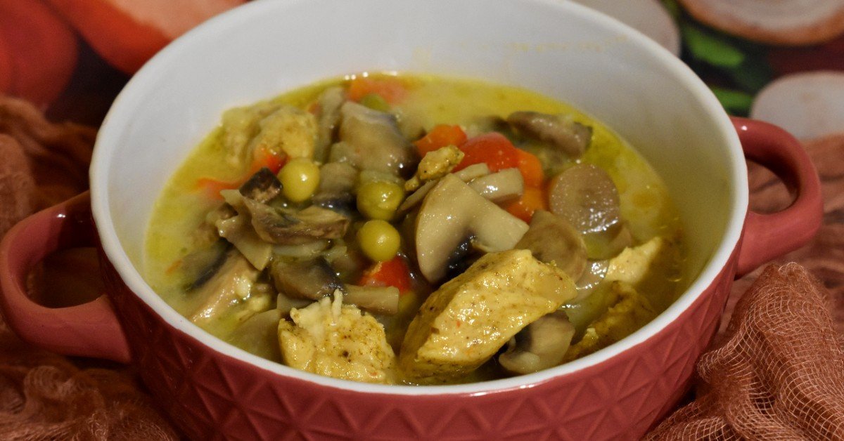 Chicken Soup With Mushrooms