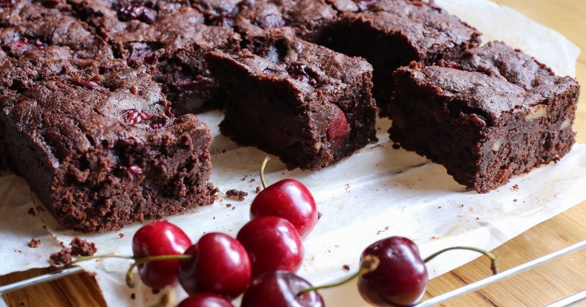 Chocolate Cherry Brownies