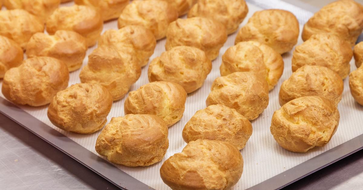 Choux Pastry for Profiteroles