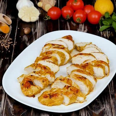 cilantro and mint chicken breast