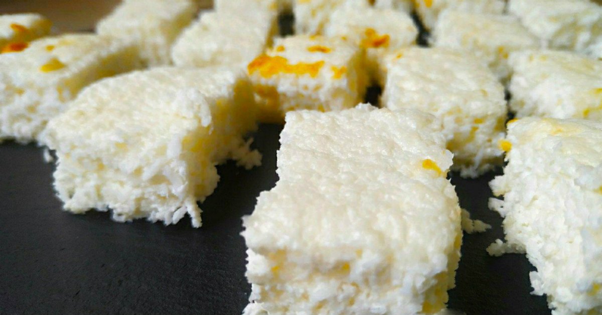 Soft Coconut Bars
