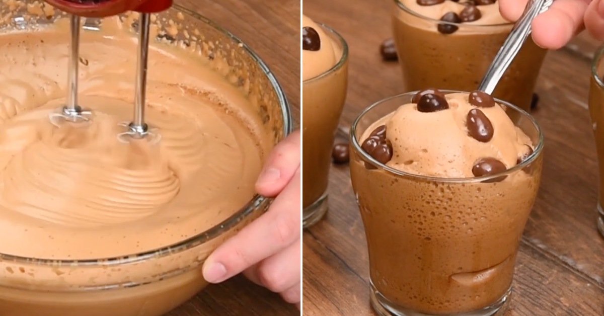 3Ingredient Coffee Cream Recipe. Ready in Five! Cook It