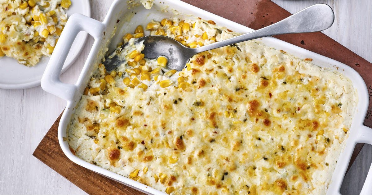 Cream Cheese Corn Casserole