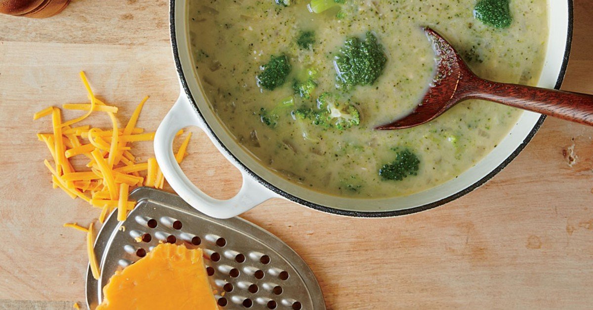 Creamy Broccoli-Cheese Soup