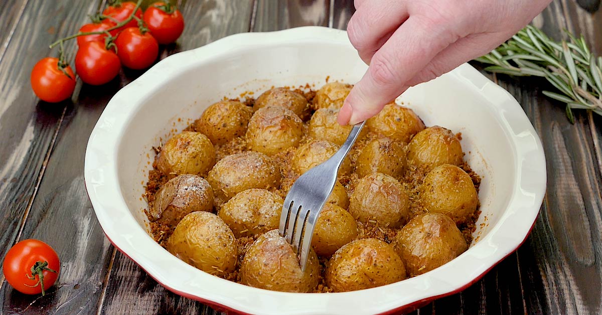 Crispy Potatoes With Parmesan