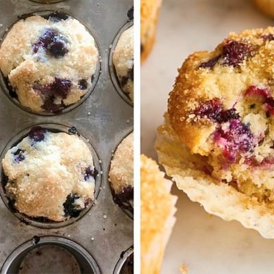 easy blueberry muffins