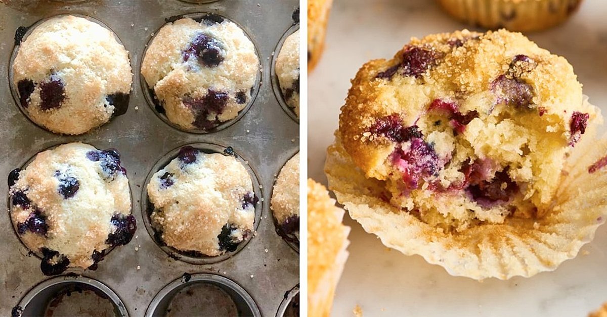 Easy Blueberry Muffins