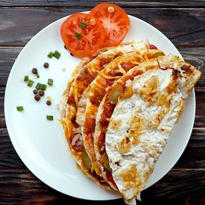 flour tortilla tacos