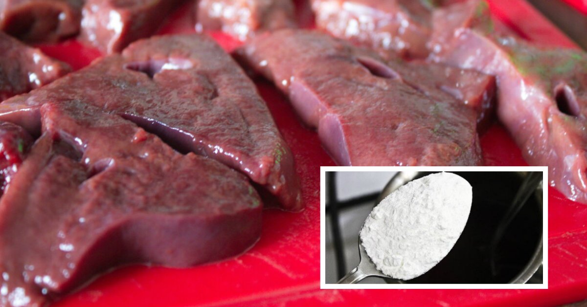 Beef Liver Fried in Cornstarch