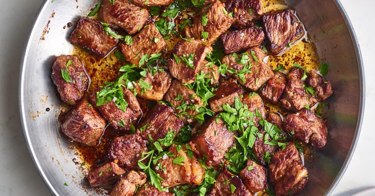 Garlic Butter Steak Bites