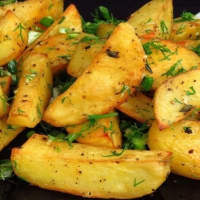 garlic roasted potatoes