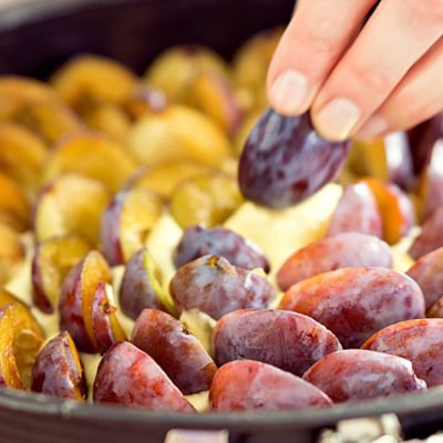german plum cake