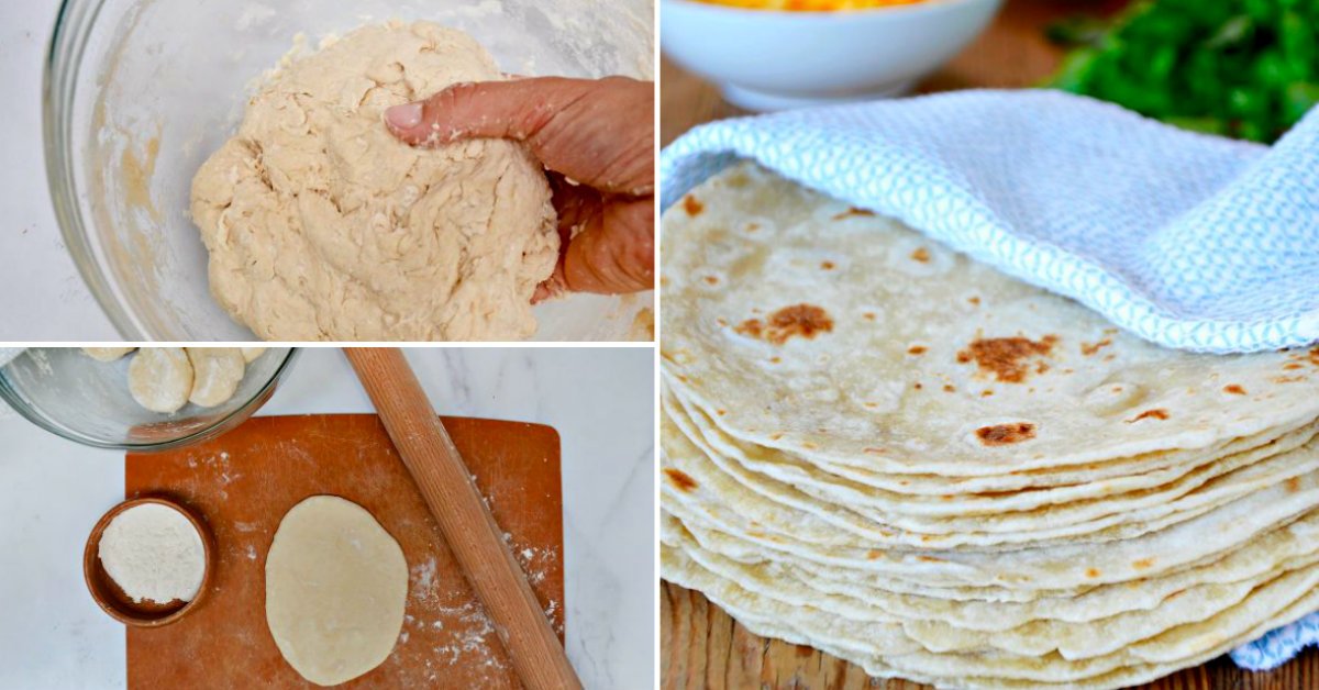 Homemade Flour Tortillas