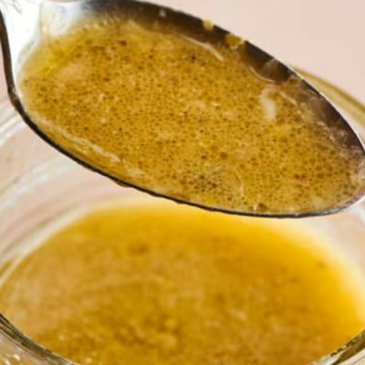 homemade salad dressing