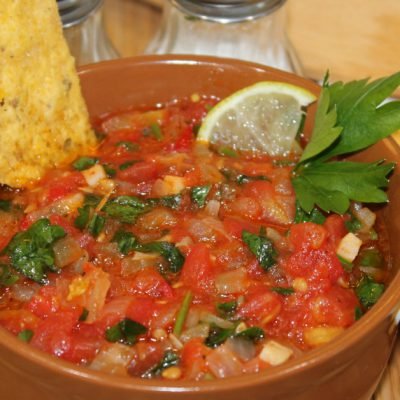 homemade salsa