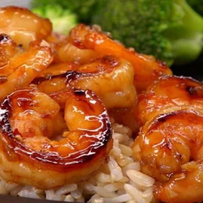honey garlic shrimp