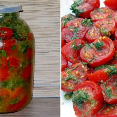 korean-style tomatoes