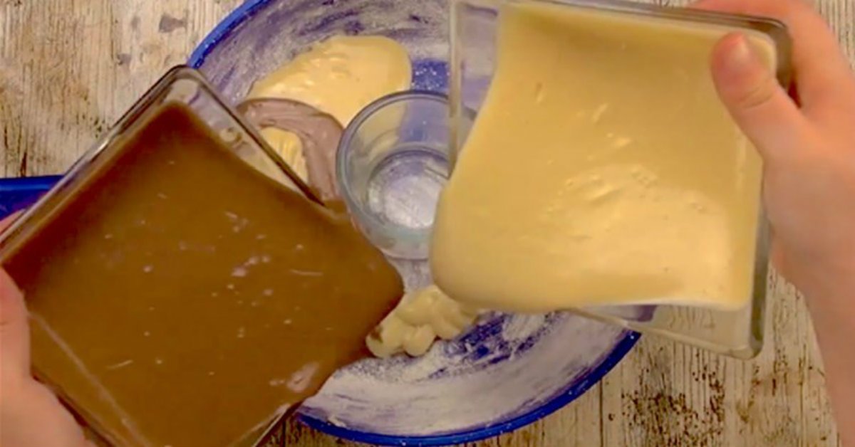 Marble Bundt Cake on the Stovetop