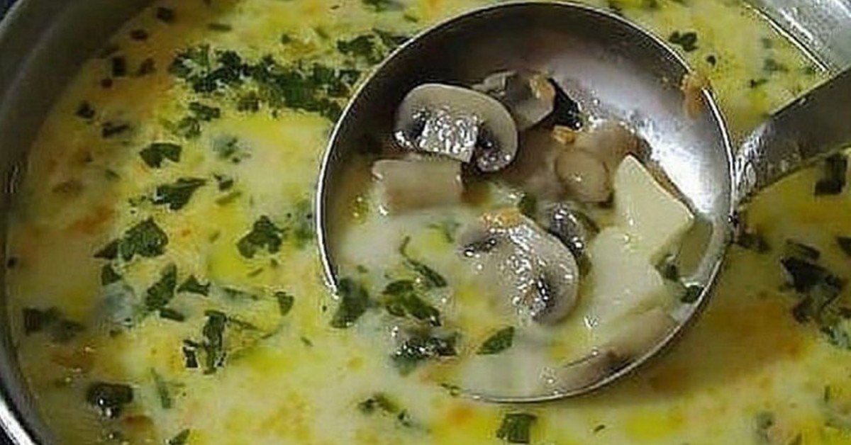 Velvety Mushroom Soup