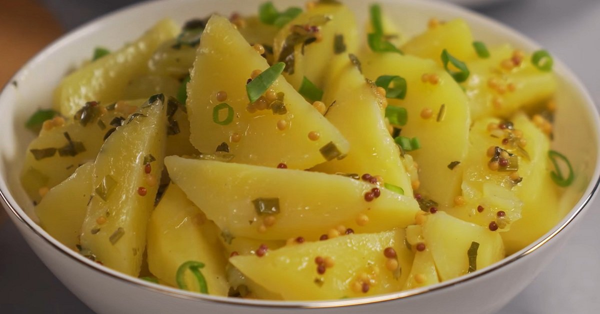 German-Style Mustard Potatoes