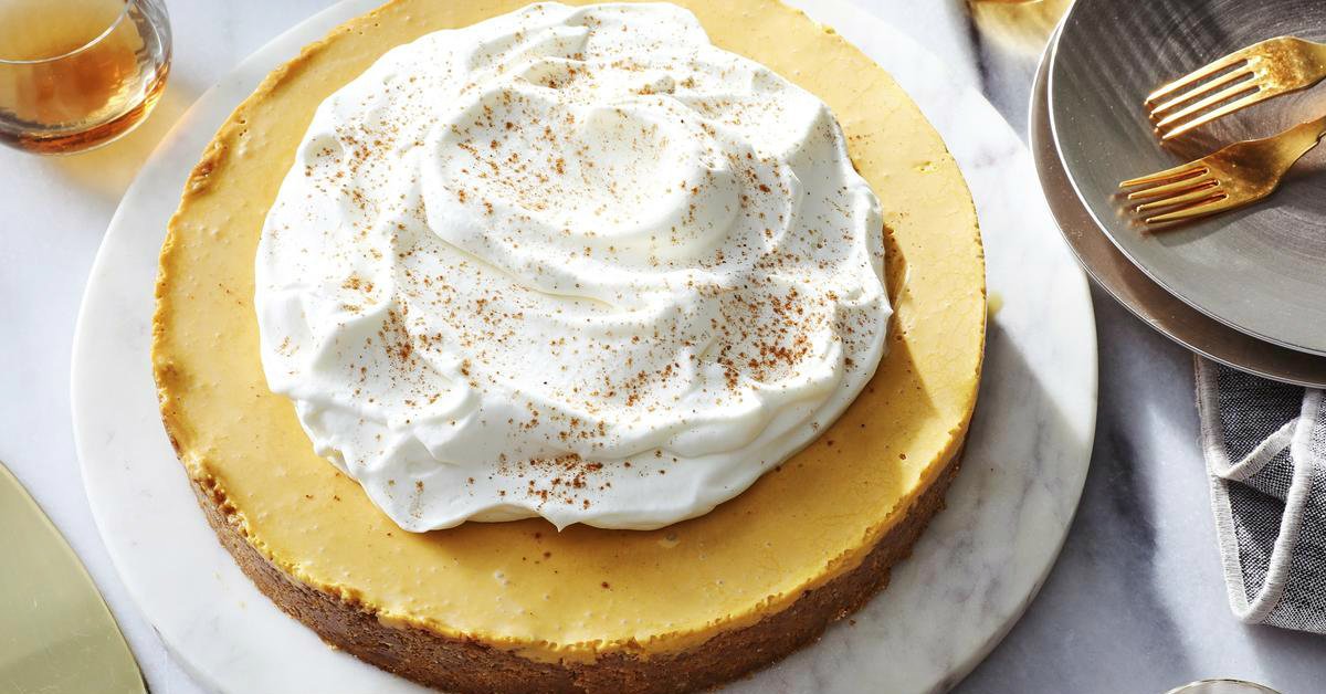 No-Bake Pumpkin Cheesecake